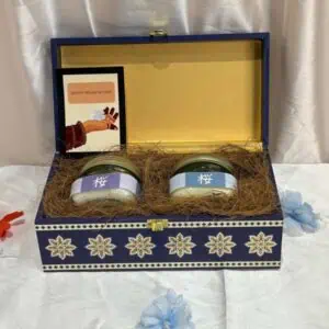 Candlelit Serenity-Handcrafted Scented Candle Gift Set for Women's Day