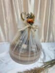 Silver Antique Diya Set