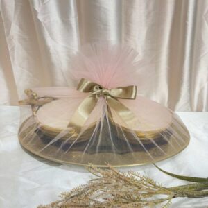 Elegant Brass Bowl Set with Decorative Tray-Premium Gift Hamper