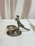 Gleaming Parrot Brass Diya for Ugadi Pooja | WrapArts