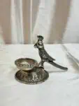 Gleaming Parrot Brass Diya for Ugadi Pooja | WrapArts