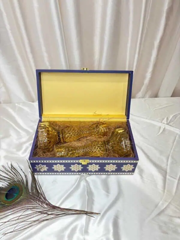 Candle Stand Hamper Set-Handcrafted Decor & Gift Box