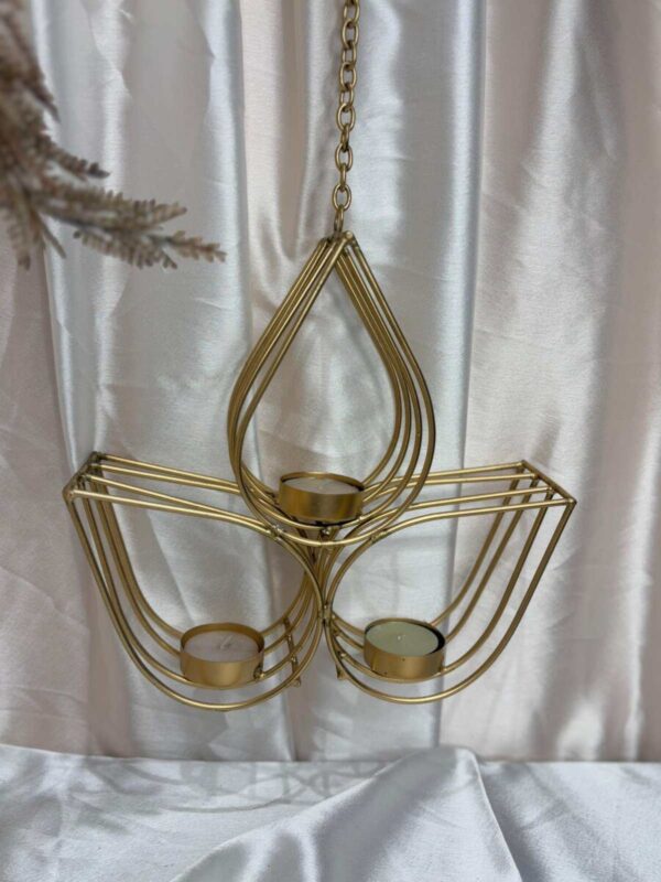 Elegant Leaf Hanging Decor - Handcrafted Festive Accent