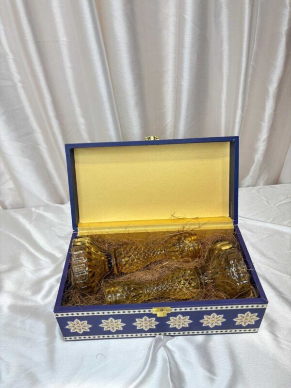 Candle Stand Hamper Set - Handcrafted Decor & Gift Box
