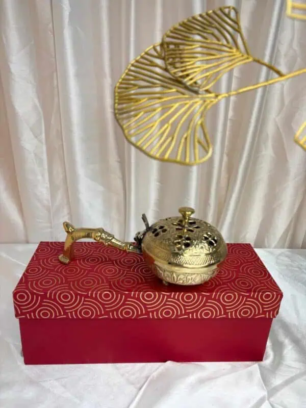 Brass Pooja Hamper for Ugadi Celebrations