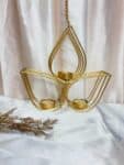 Elegant Leaf Hanging Decor - Handcrafted Festive Accent