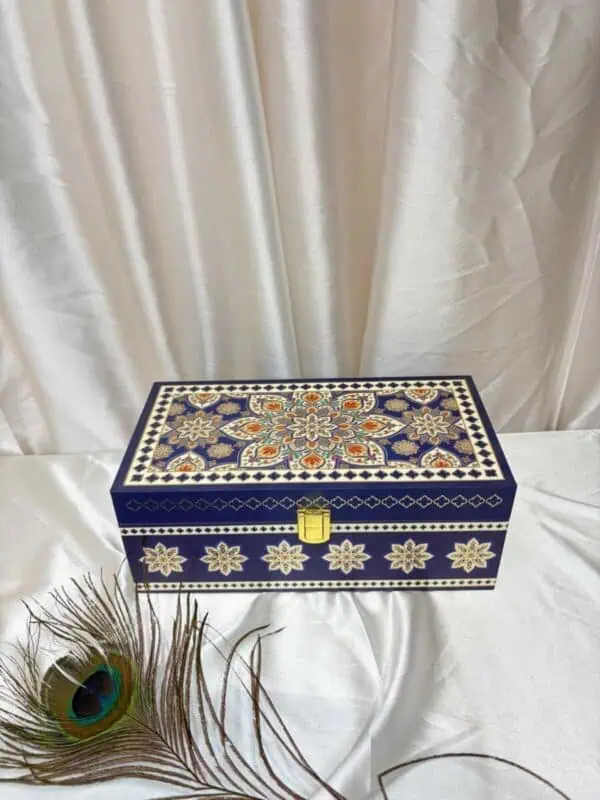 Candle Stand Hamper Set-Handcrafted Decor & Gift Box