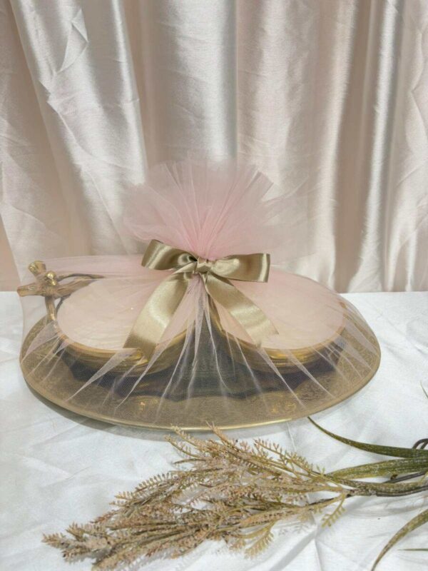 Elegant Brass Bowl Set with Decorative Tray-Premium Gift Hamper