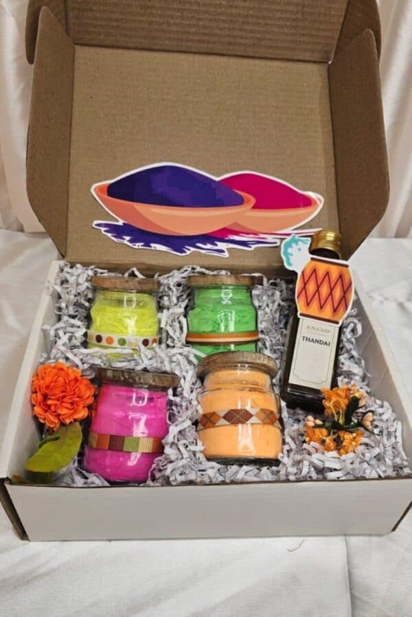 Joyful Spirit Holi Gift Box | Vibrant Festive Hamper