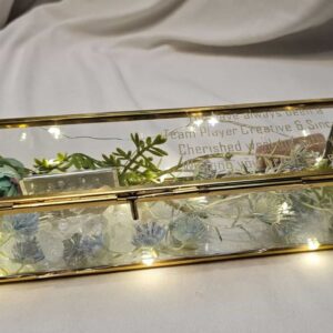 Decorative Gift for Corporate Gifting - Glowing glass box