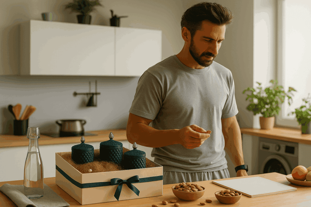10+ Creative Father's Day Gift Ideas for Every Type of Dad – Personalized & Premium Options 3 Dry Fruit Jar Hamper in Glass Jars for The Health Conscious Dad - Father's Day Gift