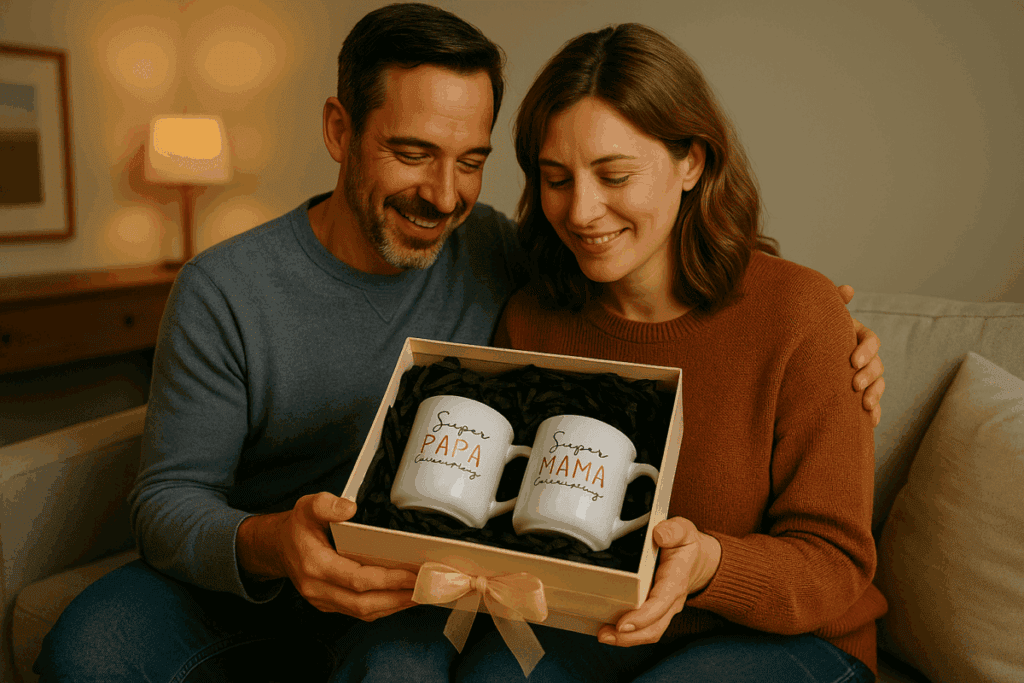 10+ Creative Father's Day Gift Ideas for Every Type of Dad – Personalized & Premium Options 4 “Super Parents” Mug Set for The Sentimental Dad - Father's Day Gift