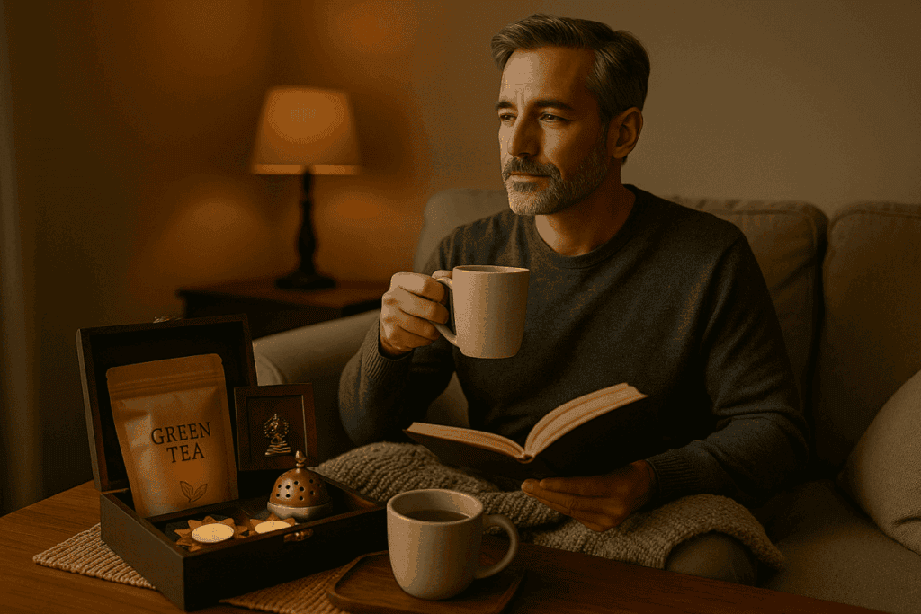 10+ Creative Father's Day Gift Ideas for Every Type of Dad – Personalized & Premium Options 8 Ceramic Mug Hamper with Green Tea for The Quiet Dad - Father's Day Gift