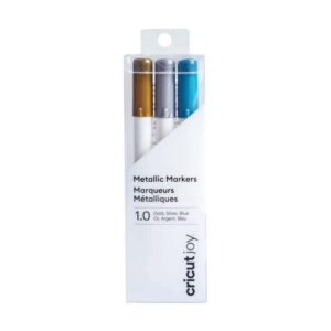 Cricut Joy Metallic Markers-Gold, Silver, Blue (1.0)