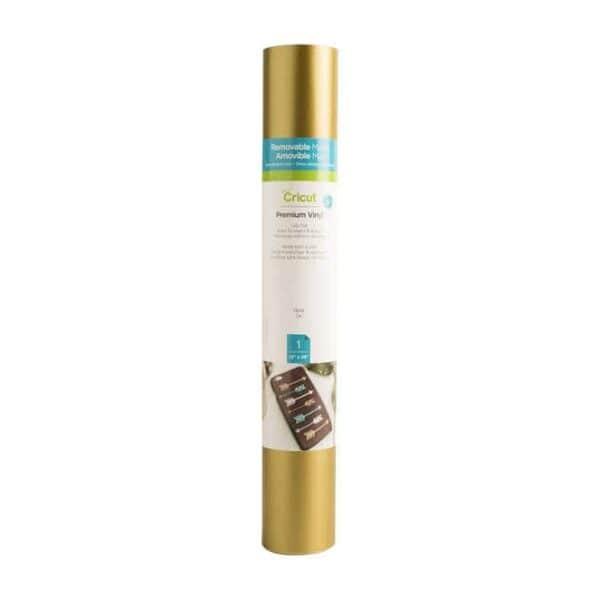 Cricut Premium Vinyl Gold-12x48 Removable Roll
