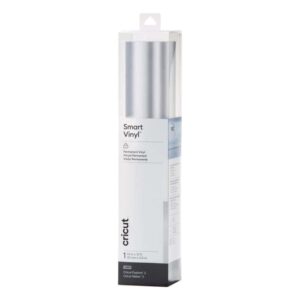 Cricut Smart Vinyl Silver-Permanent Adhesive Vinyl 33x91cm