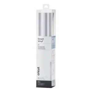 Cricut Smart Vinyl Silver-Permanent Adhesive Vinyl 33x91cm