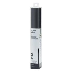 Cricut Smart Vinyl Black-Permanent Adhesive Vinyl 33x91cm
