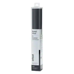 Cricut Smart Vinyl Black-Permanent Adhesive Vinyl 33x91cm