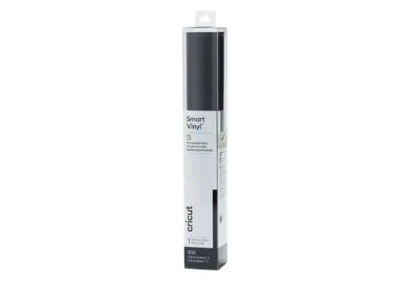 Cricut Smart Vinyl Black-Permanent Adhesive Vinyl 33x91cm