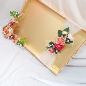 Decorated Wedding Tray
