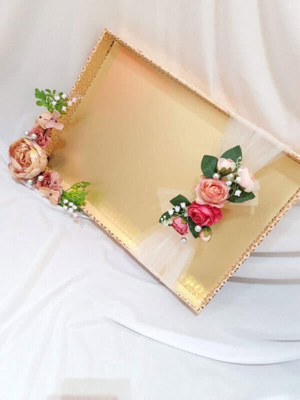 Decorated Wedding Tray
