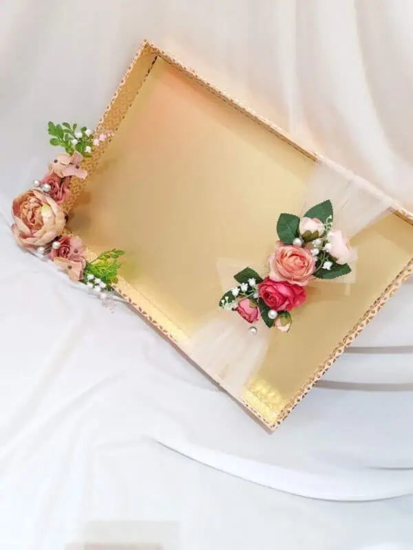 Decorated Wedding Tray