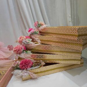 Engagement Dress Trays - Set of 5
