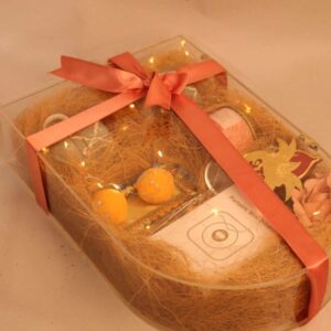 Family Oval Diwali Gift Box | Festive Gift Packaging