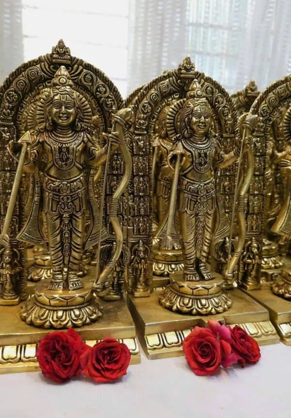 Handcrafted Brass Idol Gift - Ram Lalla Idol