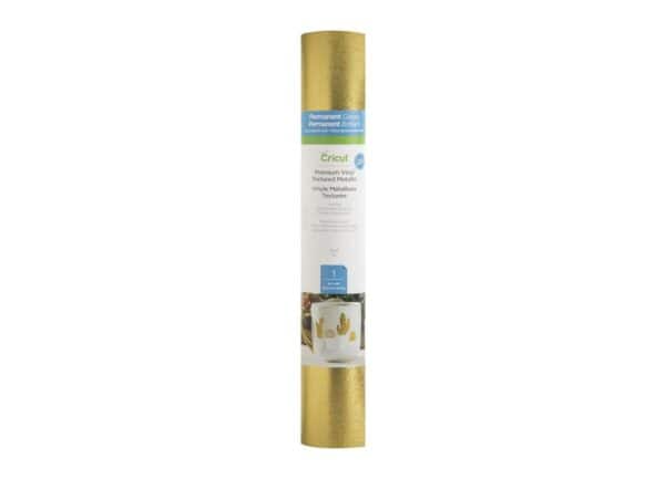 Cricut Gold Adhesive Vinyl-12x48 Permanent Roll