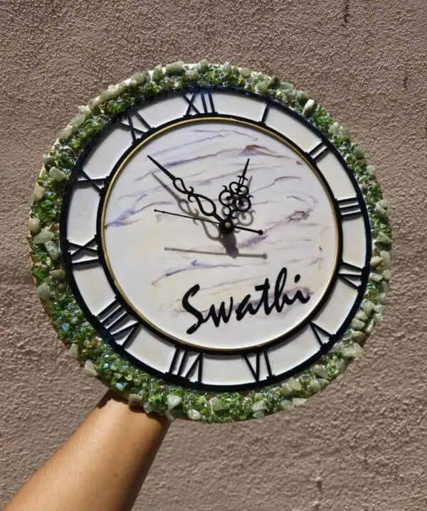 Teacher's Day Custom Clock - Unique Resin Gift