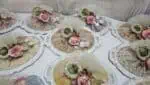 Decorated tray