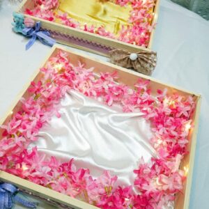 Elegant Baby Ornament Trays - Naming Ceremony Essentials