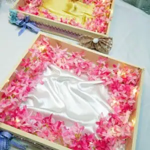 Elegant Baby Ornament Trays - Naming Ceremony Essentials