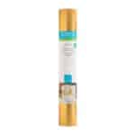 Cricut Textured Metallic Gold Vinyl-12" x 48" | Premium Adhesive Vinyl