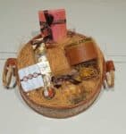 Rakhi Brown Basket - Unique Raksha Bandhan Gift Hamper - Rakhi Basket Gift