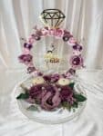 Purple Ring Platter – Elegant, Customizable & Courier-Friendly