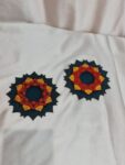 Rangoli Lotus Diyas for Home decor - Set of 2