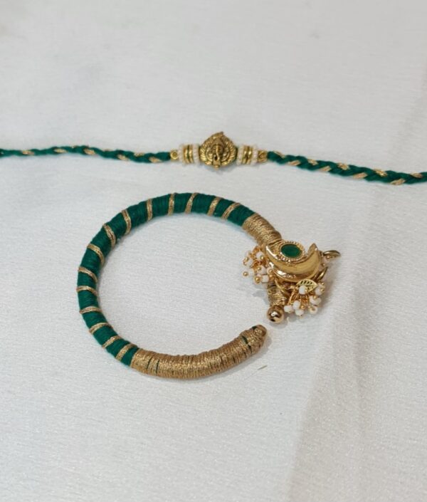 premium rakhi set for bhaiya bhabi