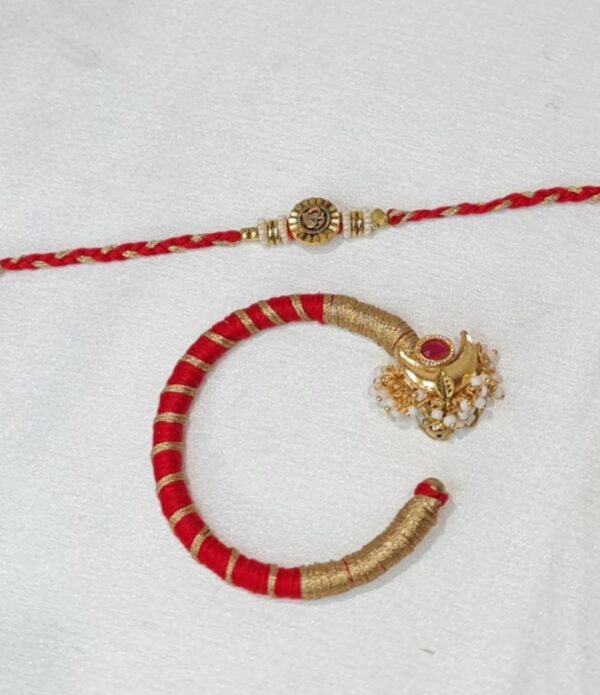 premium rakhi set for bhaiya bhabi
